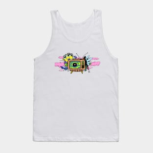 Cotton Candy Television Tank Top